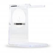Shaving Brush Drip Stand (Clear)