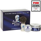 The Bluebeards Revenge Shaving Cream and Badger Brush Gift Set (Gift Boxed) 