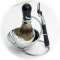 Mach 3 Shaving Set with Bowl (Black)