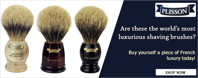 Shop for luxury Plisson shaving brushes